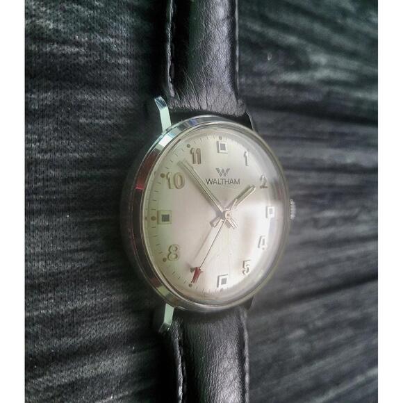 Rare Waltham Mechanical 140 Caliber‎ Swiss 1950\'s Mens Watch main image 7